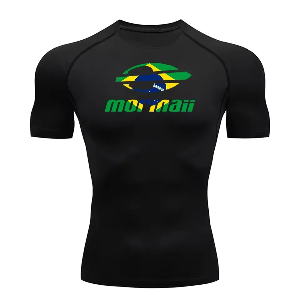 T Shirt Tight Fit - Mannen Rash Guard Surfen Duiken Tee