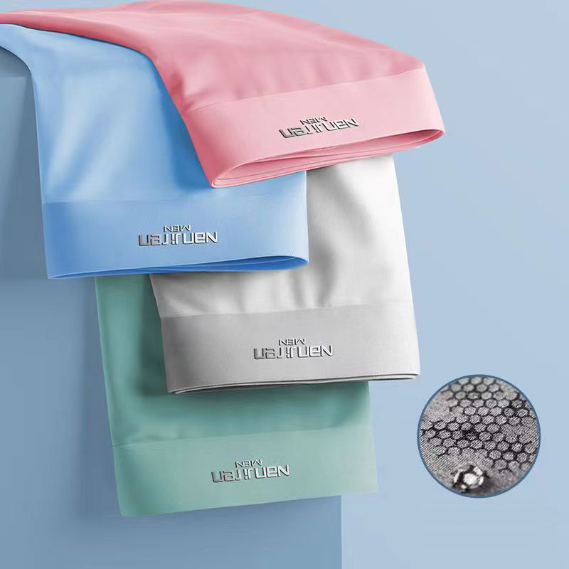 Multi Pack Underwear - 4 Stuks Heren Ondergoed Ijs Zijde