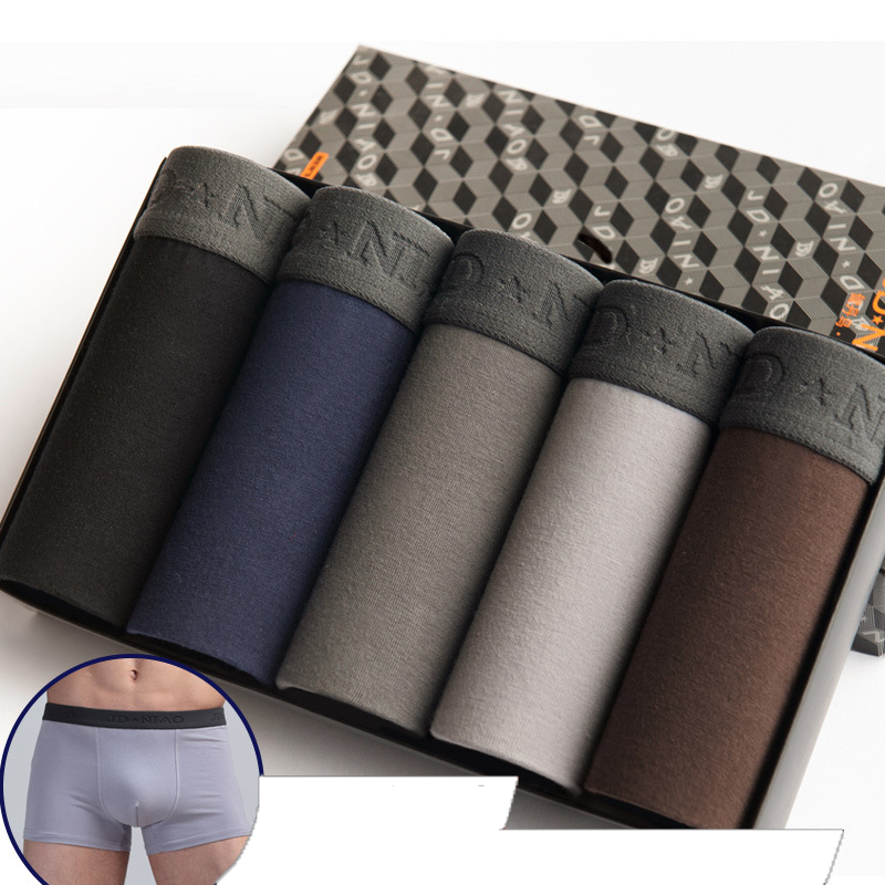 Multi Pack Underwear - 5 stks/partij Mannen Ondergoed Katoen Boxer