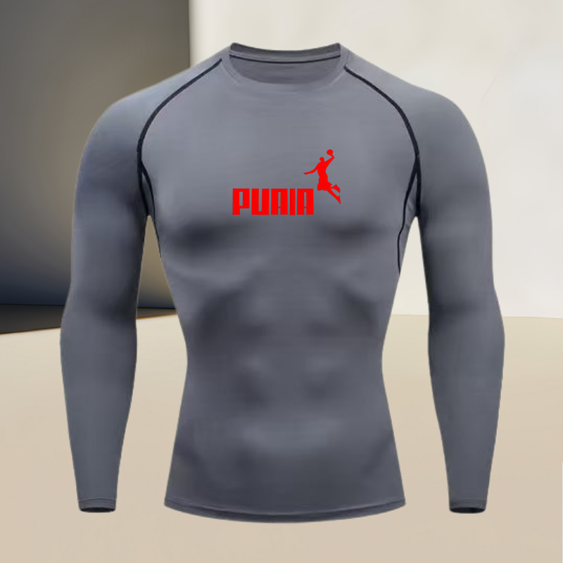 Herensportshirt met lange mouw - T Shirt Tight Fit recensie en prijs