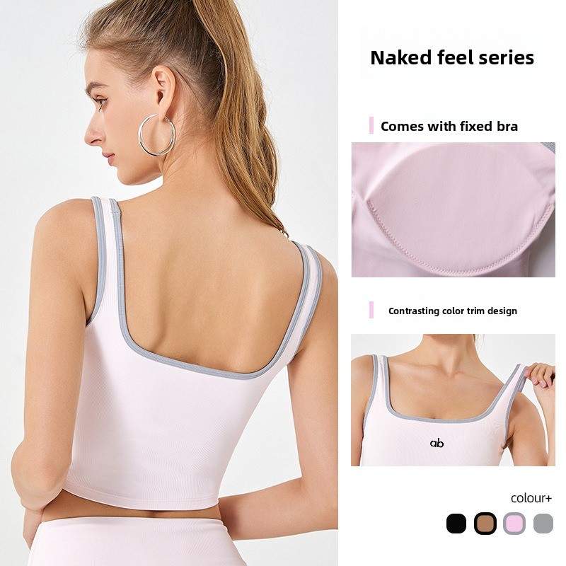 Dames Zomer Geribbelde Yoga Ta - Tank Top Ribbed recensie en prijs