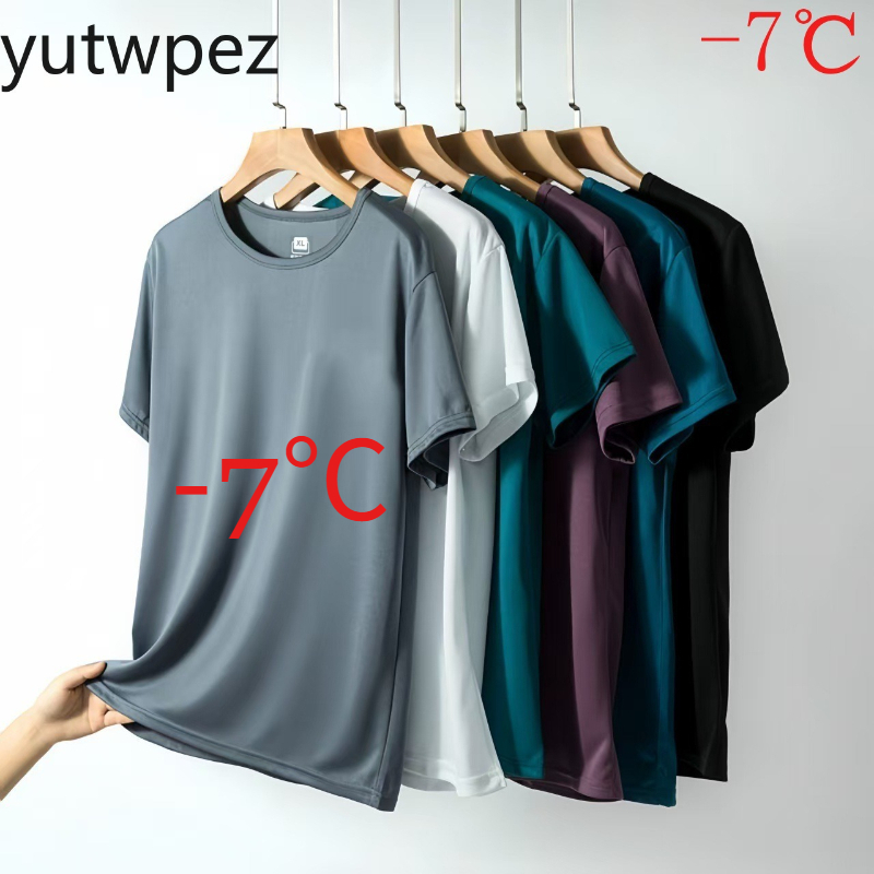 Zomer IJs Zijde Heren T-Shirt  - T Shirt Tight Fit recensie en prijs